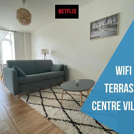 Superbe T2 Neuf Centre Ville Wifi Terrasse Netflix Perigueux Luaran gambar